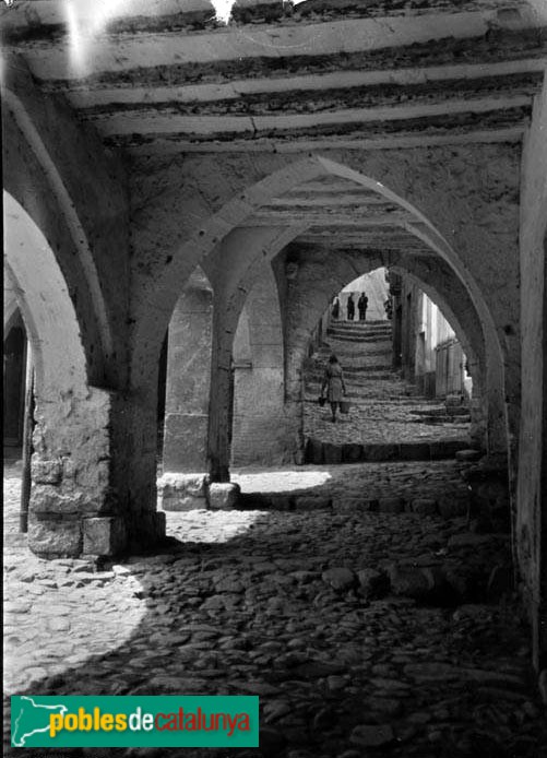 Alforja - Porxos de la plaça Mercadal