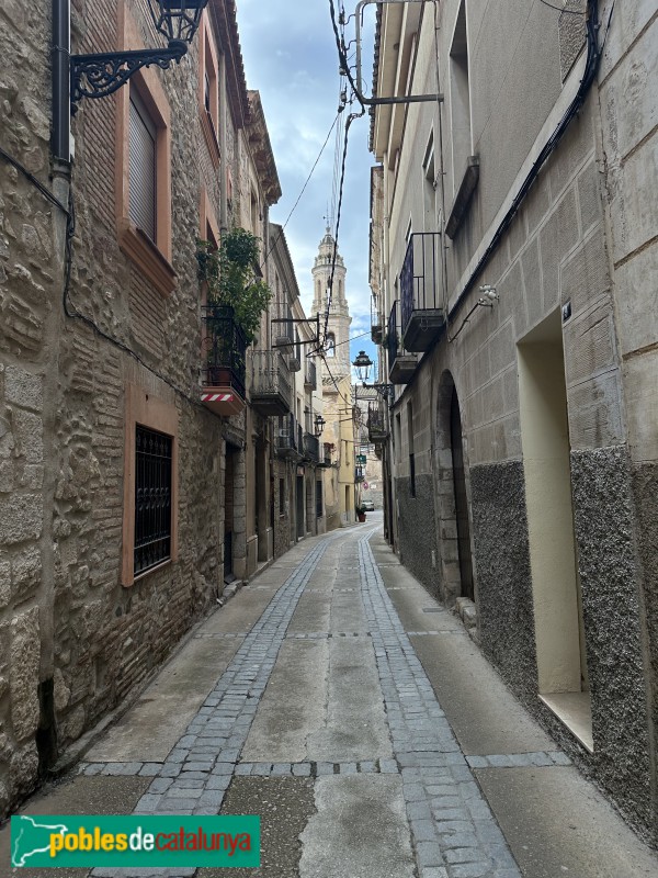 Alforja - Nucli antic. Carrer de la Font