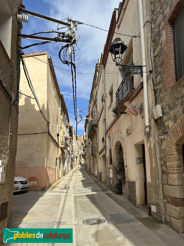 Alforja - Nucli antic. Carrer Hospital