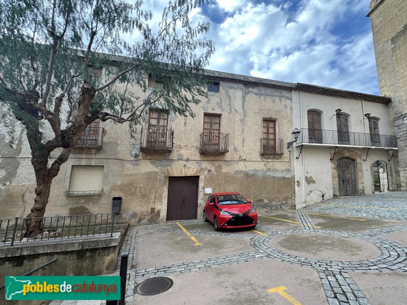 Alforja - Nucli antic. Plaça de l'Església