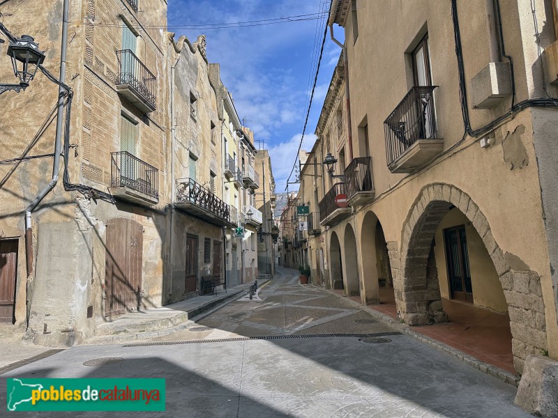 Alforja - Nucli antic. Carrer de la Font