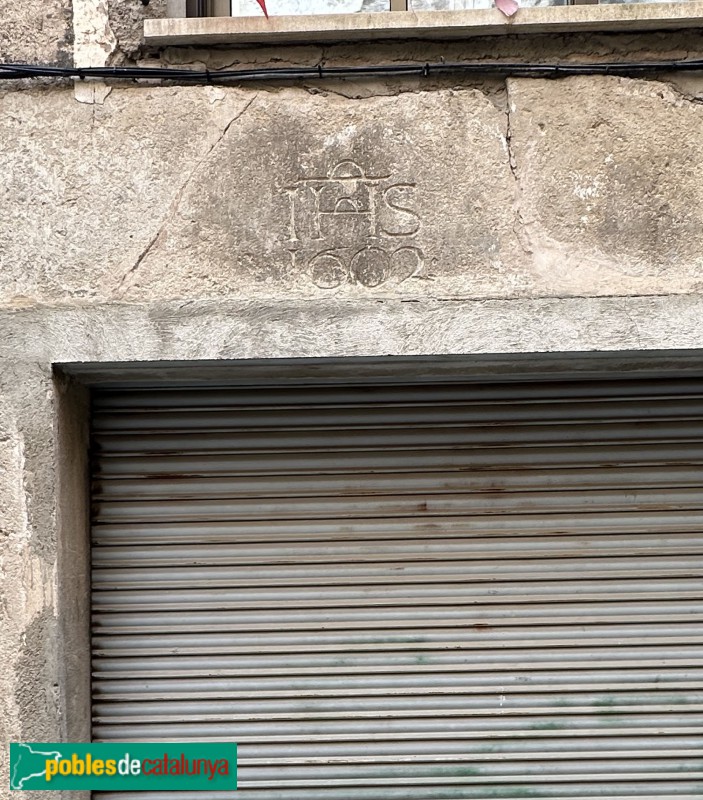 Alforja - Portal 1602 (Foto: Albert Esteves, 2025) Alforja - Portal 1602