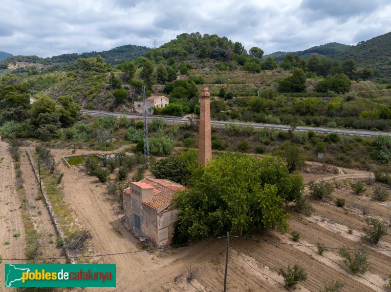 Alforja - Fumera de la bòbila de la Mata