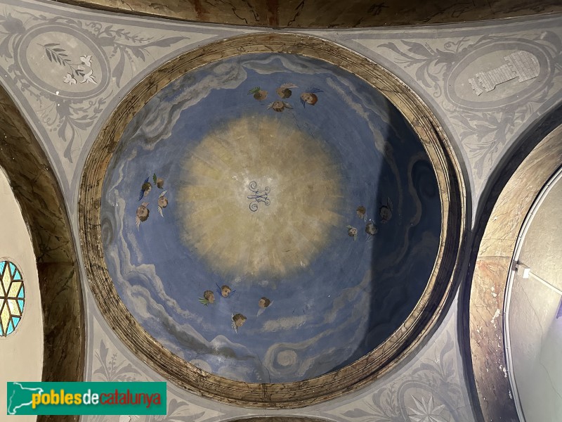 Alforja - Santuari de Puigcerver. Cúpula del cambril