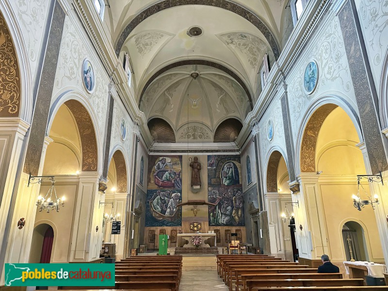 Riudecols - Església de Sant Pere (Foto: Albert Esteves, 2025) Riudecols - Església de Sant Pere