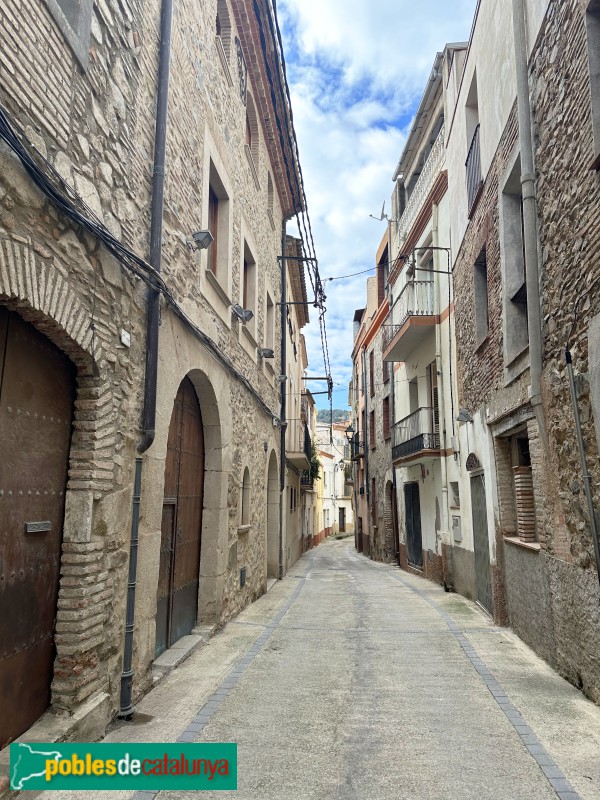 Riudecols - Carrer del nucli antic