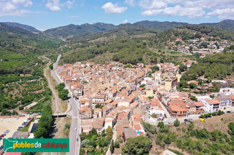 Riudecols - Panoràmica aèrea