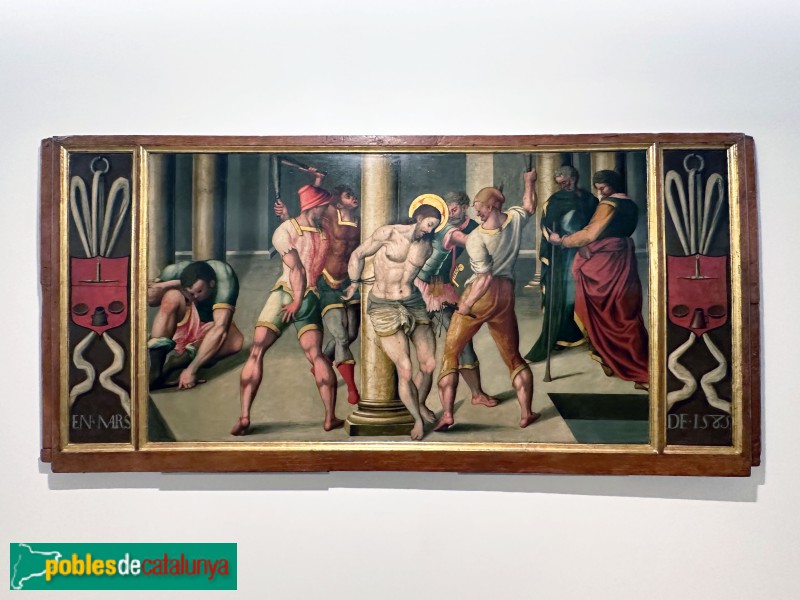 Museu del Renaixement - Flagel·lació de Crist, 1585