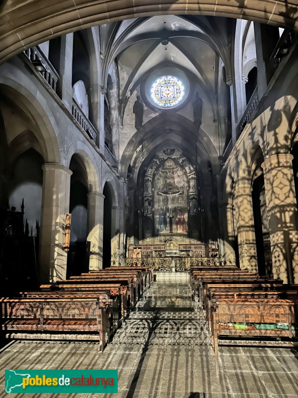 Barcelona - Església de Sant Jaume. capella lateral