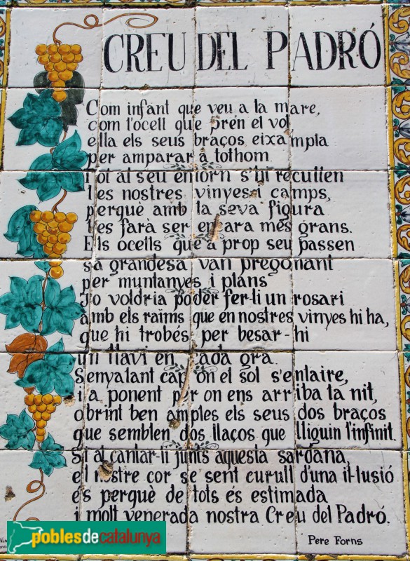 Sant Cugat Sesgarrigues - Creu del Padró