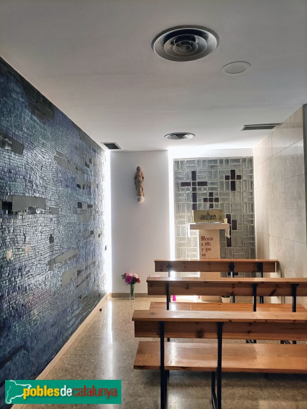 Barcelona - Hospital El Pilar. Mosaics de la capella