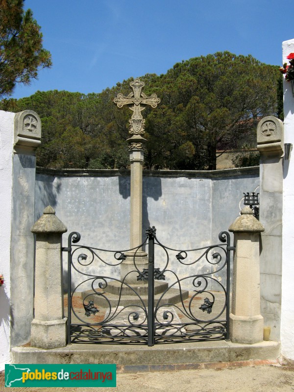 Cabrera de Mar - Cementiri. Sepulcre Ordeig