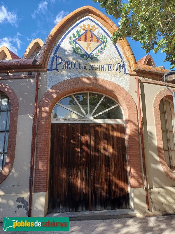 Terrassa - Parc de Desinfecció (Foto: Sergi Suárez, 2025) Terrassa - Parc de Desinfecció