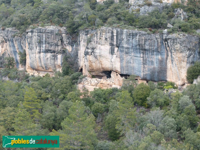 Montblanc - Abric Mas d'en Carles (Rojals)