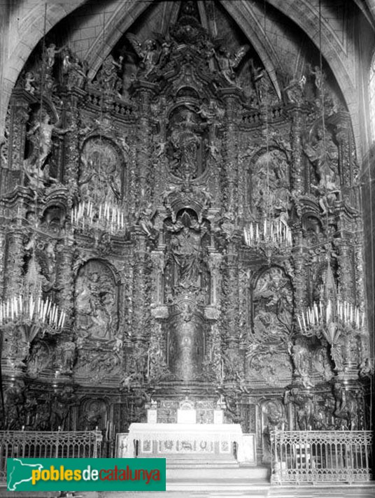 Palafrugell - Església de Sant Martí. Retaule desaparegut