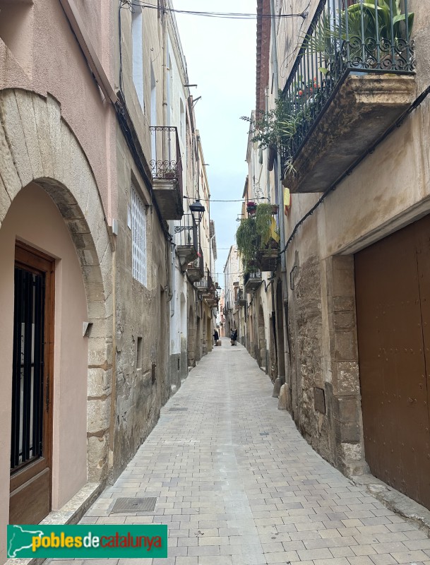 La Selva del Camp - Carrer del nucli antic (Foto: Albert Esteves, 2025) La Selva del Camp - Carrer del nucli antic