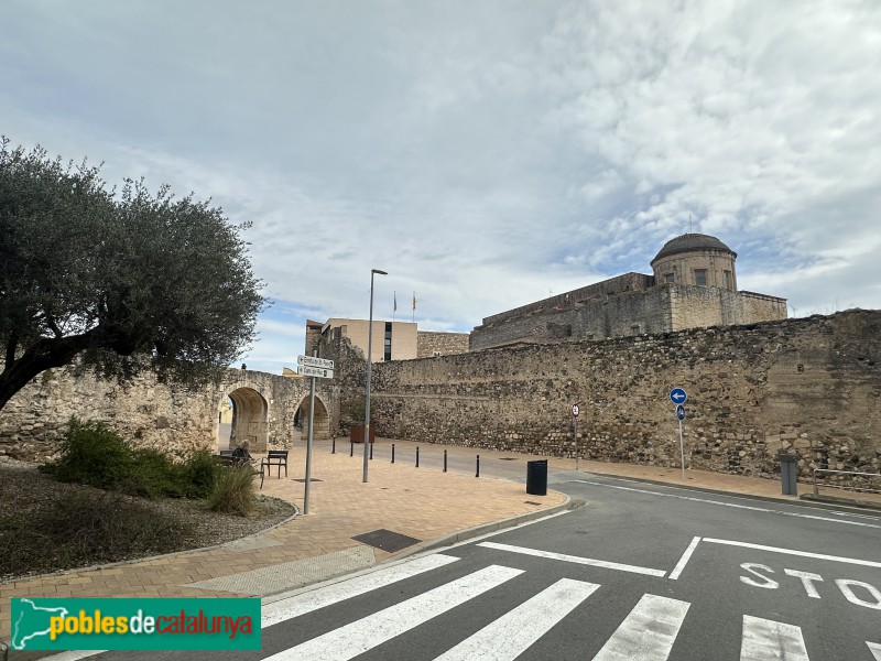 La Selva del Camp - Muralla del castell (Foto: Albert Esteves, 2025) La Selva del Camp - Muralla del castell