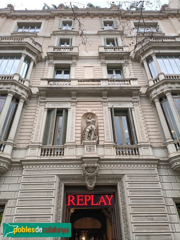 Barcelona - Passeig de Gràcia, 60 (Casa Olano)