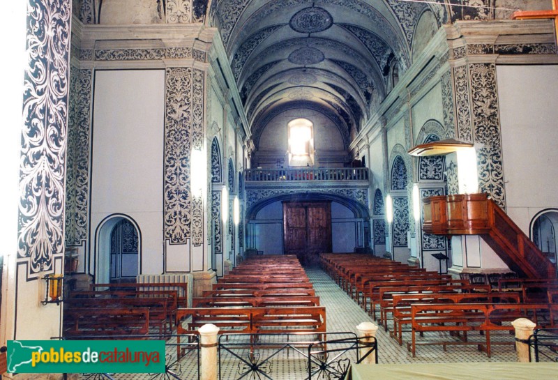 La Selva del Camp - Interior de l'església de Sant Rafael