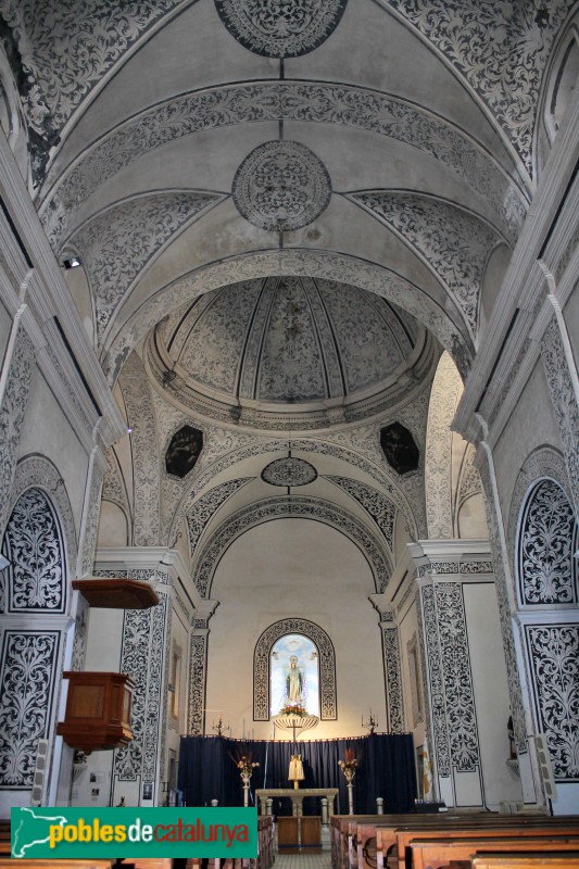 La Selva del Camp - Interior de l'església de Sant Rafael