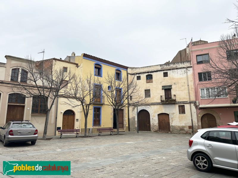 La Selva del Camp - La placeta amb l'escorxador, a mà esquerra