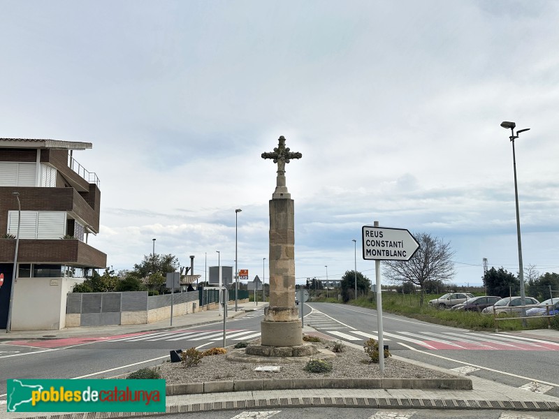 La Selva del Camp - Creu de terme del camí de Tarragona (Foto: Albert Esteves, 2025) La Selva del Camp - Creu de terme del camí de Tarragona