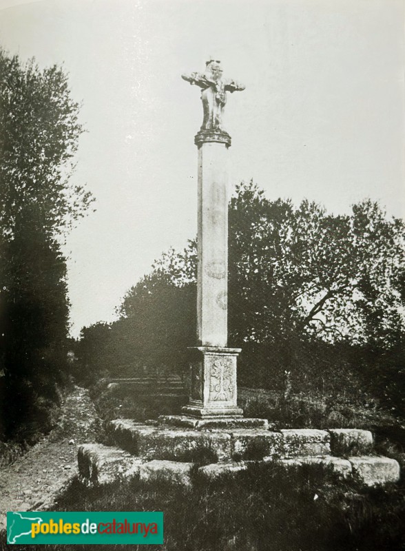 La Selva del Camp - Creu Blanca (Foto: <i>Albert Bastardes -Les Creus al Vent-</i>, 1913) La Selva del Camp - Creu Blanca