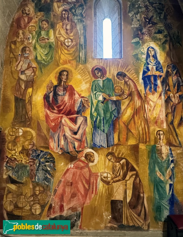 La Selva del Camp - Ermita de Santa Maria de Pretdelgada. Pintures de Grau-Garriga (Foto: Albert Esteves, 2025) La Selva del Camp - Ermita de Santa Maria de Pretdelgada. Pintures de Grau-Garriga