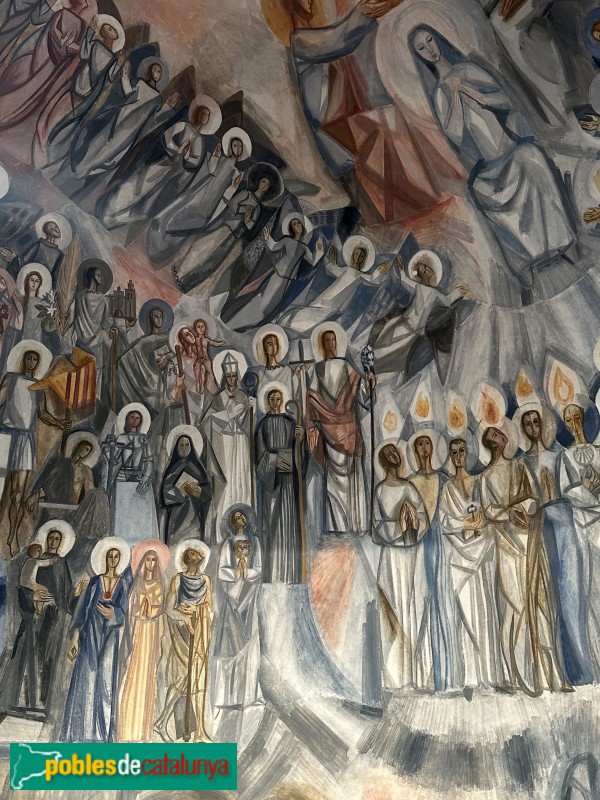 La Selva del Camp - Ermita de Santa Maria de Pretdelgada. Pintures de Grau-Garriga (Foto: Albert Esteves, 2025) La Selva del Camp - Ermita de Santa Maria de Pretdelgada. Pintures de Grau-Garriga