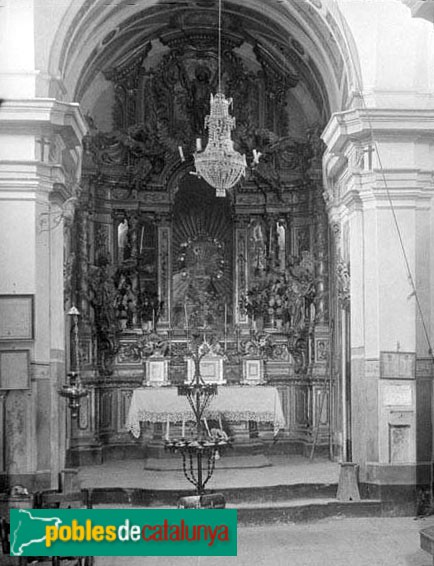la Selva del Camp - Ermita de Paretdelgada. Retaule destruït