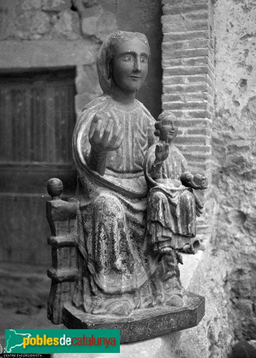 La Selva del Camp - Marededeu de les Neus de Paretdelgada (destruïda) (Foto: <i>Francesc Blasi -Arxiu Fotogràfic Centre Excursionista de Catalunya-</i>, 1933) La Selva del Camp - Marededeu de les Neus de Paretdelgada (destruïda)