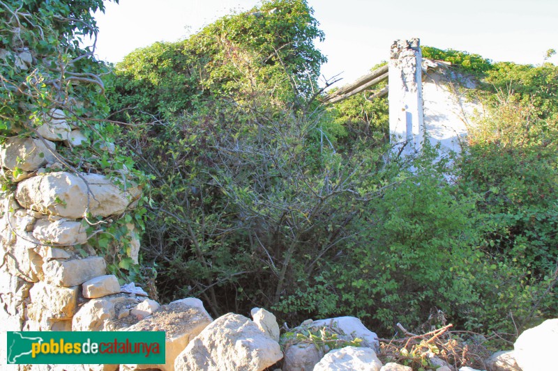 Vilaplana - La Mussara. Ruïnes del poble (Foto: Albert Esteves, 2017) Vilaplana - La Mussara. Ruïnes del poble