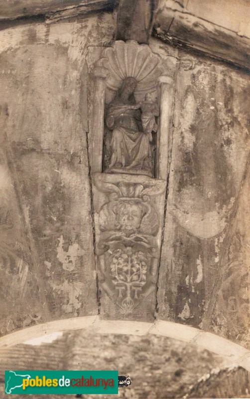 La Selva del Camp - Ermita de Santa Maria de Paretdelgada. Postal antiga La Selva del Camp - Ermita de Santa Maria de Paretdelgada. Postal antiga