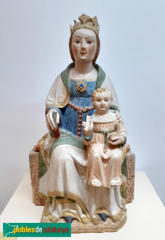 La Mussara  - Imatge de la Mare de Déu del Patrocini (Museu de Reus)