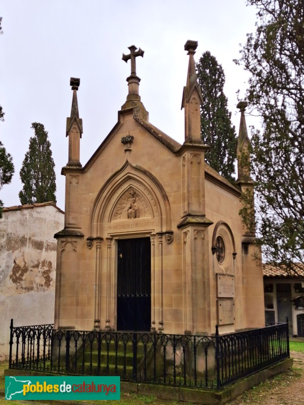 Cervera - Cementiri. Panteó Sampere