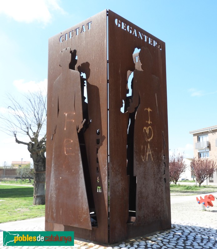 Cervera - Munument als Gegants