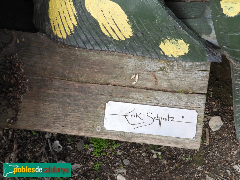 Ivars d'Urgell - Escultura <i>la Tortuga d'Estany</i>