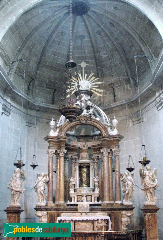 Cervera - Església de Santa Maria. Capella del Santíssim Misteri