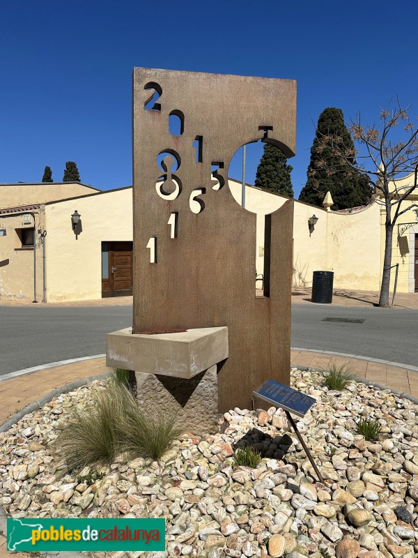 La Selva del Camp - Monument als 850 anys de la carta de població (Foto: Albert Esteves, 2025) La Selva del Camp - Monument als 850 anys de la carta de població