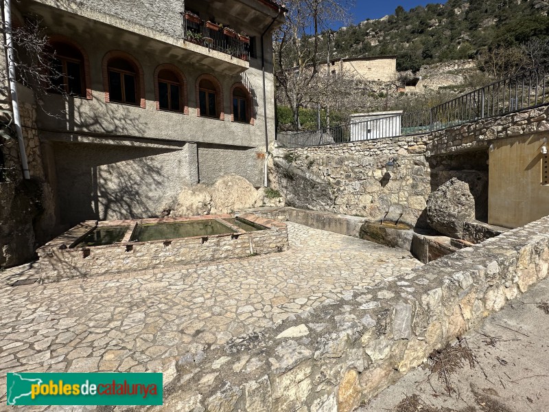 Arbolí - Font i rentadors