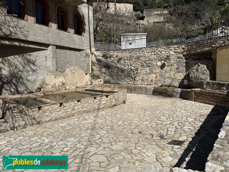 Arbolí - Font i rentadors