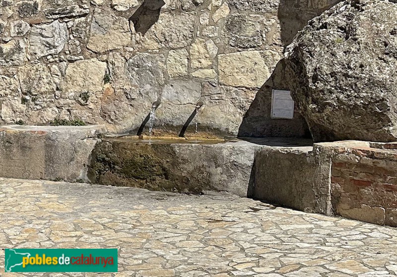 Arbolí - Font i abeurador