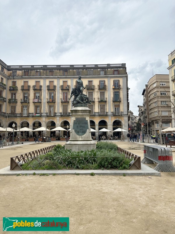 Girona - Monument als Defensors de Girona, 1808-1809