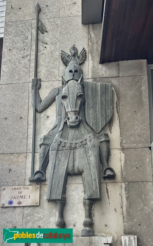 Girona - Escultura Jaume I