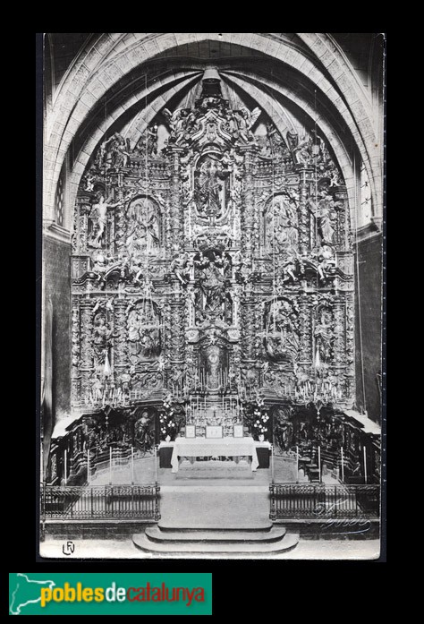 Palafrugell - Església de Sant Martí. Retaule desaparegut