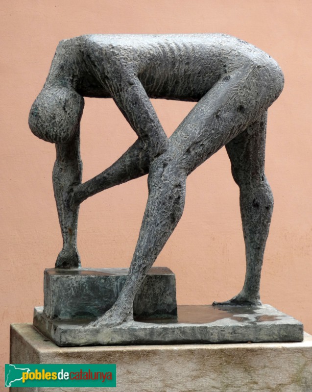 Girona - Escultura <i>El picapedrer</i>