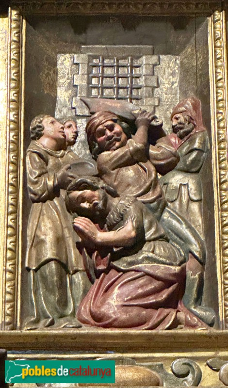 Sant Andreu de Llavaneres - Església de Sant Andreu. Retaule de Sant Joan