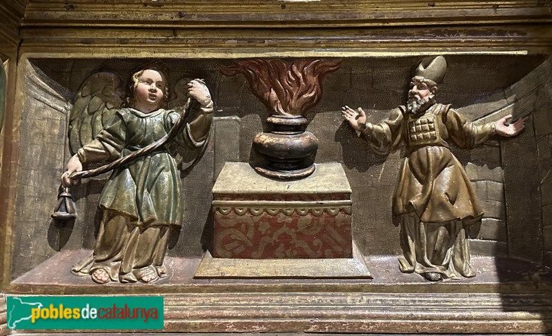 Sant Andreu de Llavaneres - Església de Sant Andreu. Retaule de Sant Joan