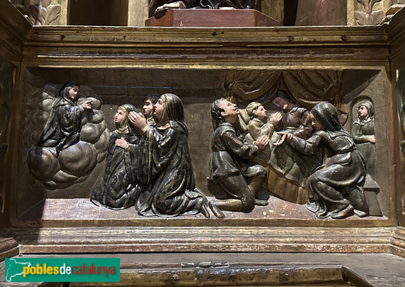 Sant Andreu de Llavaneres - Església de Sant Andreu. Retaule de Sant Joan