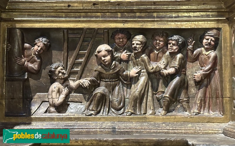 Sant Andreu de Llavaneres - Església de Sant Andreu. Retaule de Sant Antoni de Pàdua